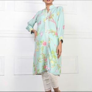 ❣️SOLD - Sana Safinaz Wonderland Blue Print Kurta
